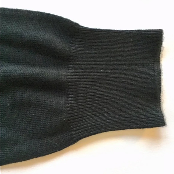 Point Zero Men’s V Neck Sweater Black Large Merino Wool Blend - Picture 5 of 11